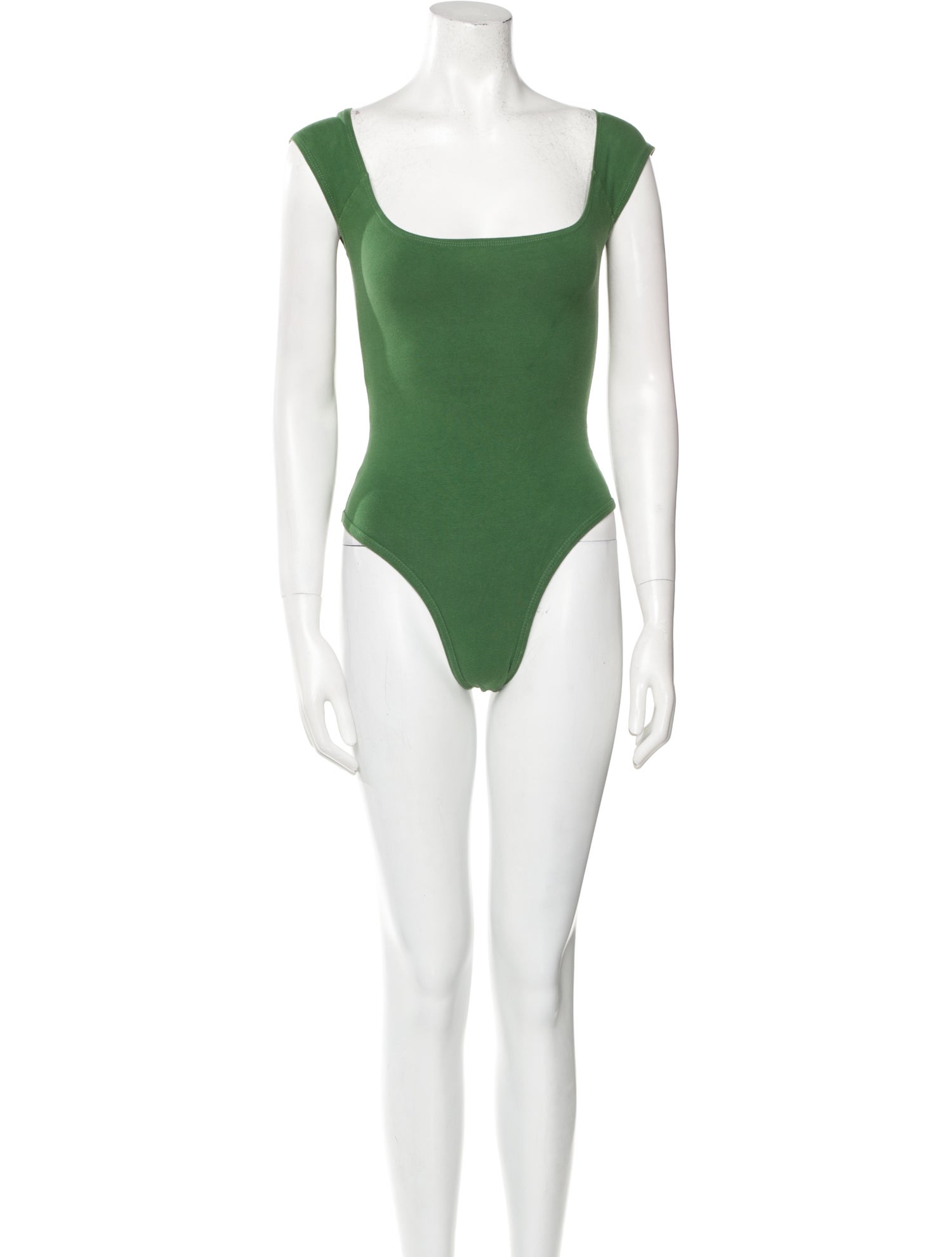 Gil Rodriguez Square Neckline Sleeveless Bodysuit