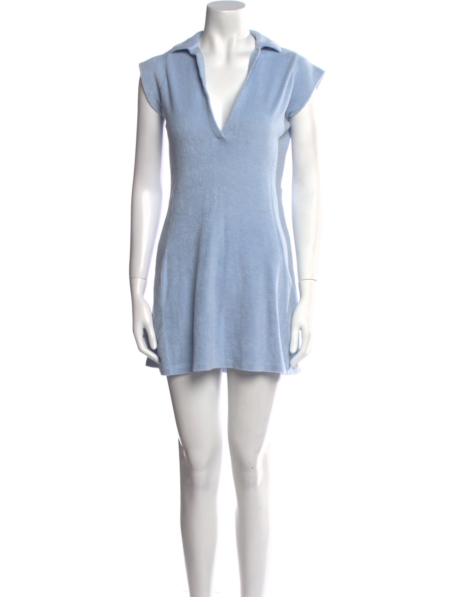 Gil Rodriguez V-Neck Mini Dress