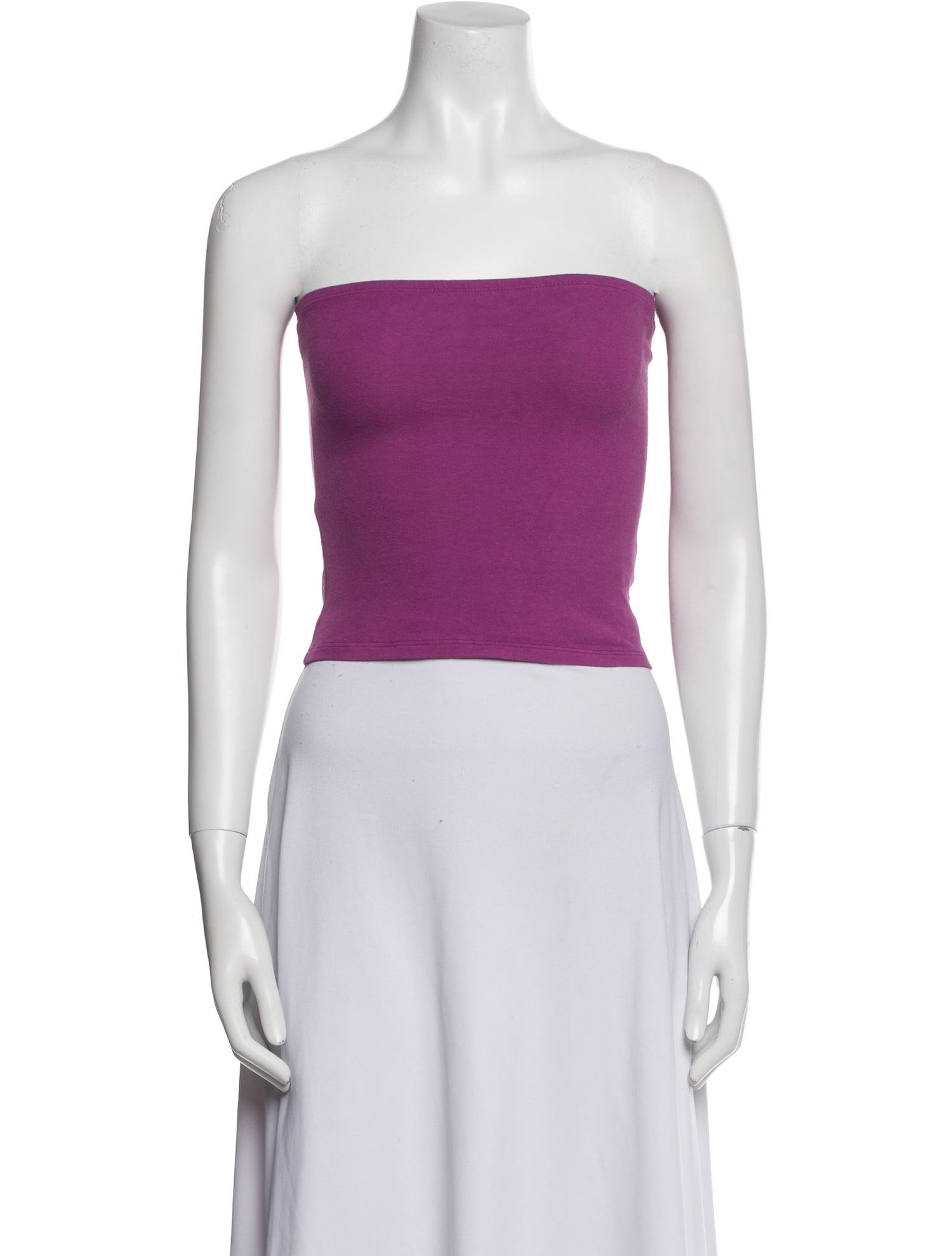 Gil Rodriguez Strapless Crop Top