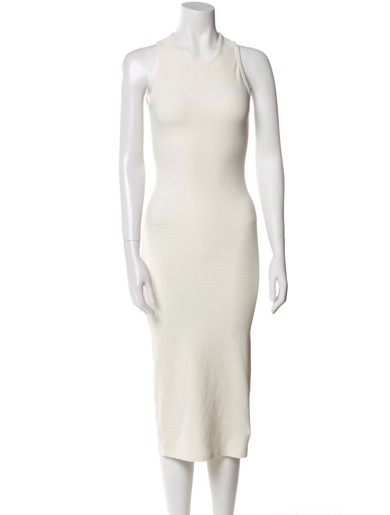 Gil Rodriguez Scoop Neck Midi Length Dress