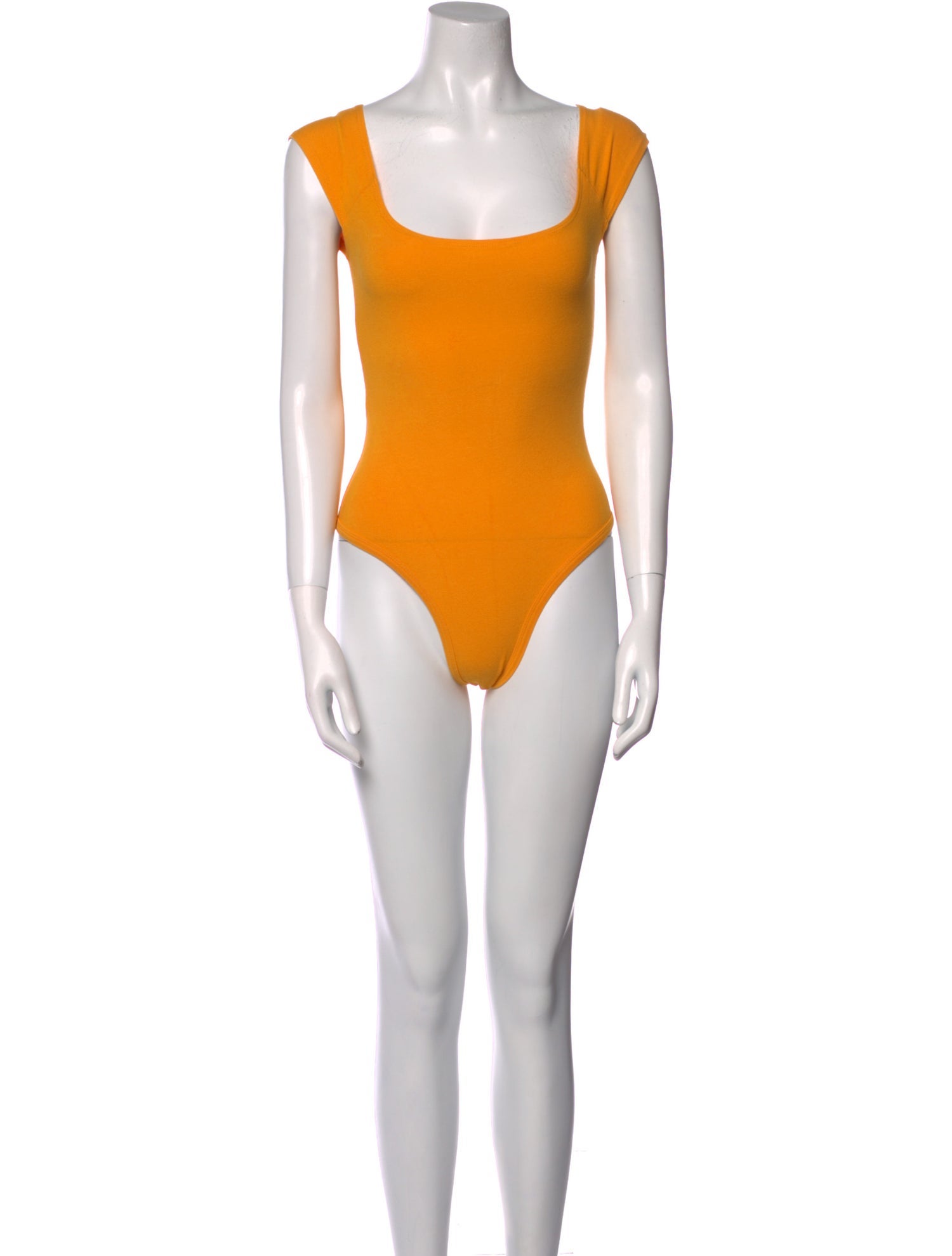 Gil Rodriguez Square Neckline Sleeveless Bodysuit