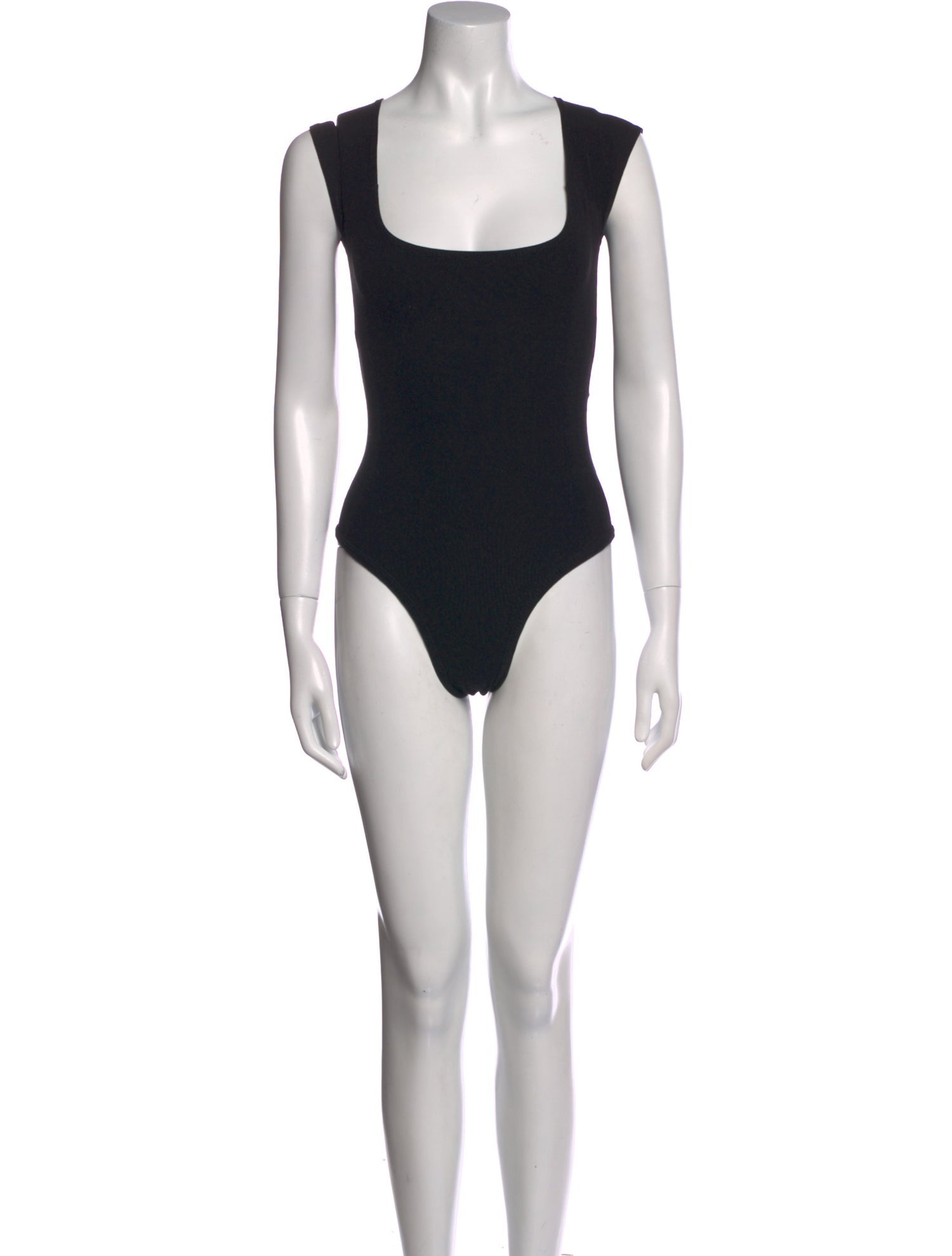 Gil Rodriguez Square Neckline Sleeveless Bodysuit