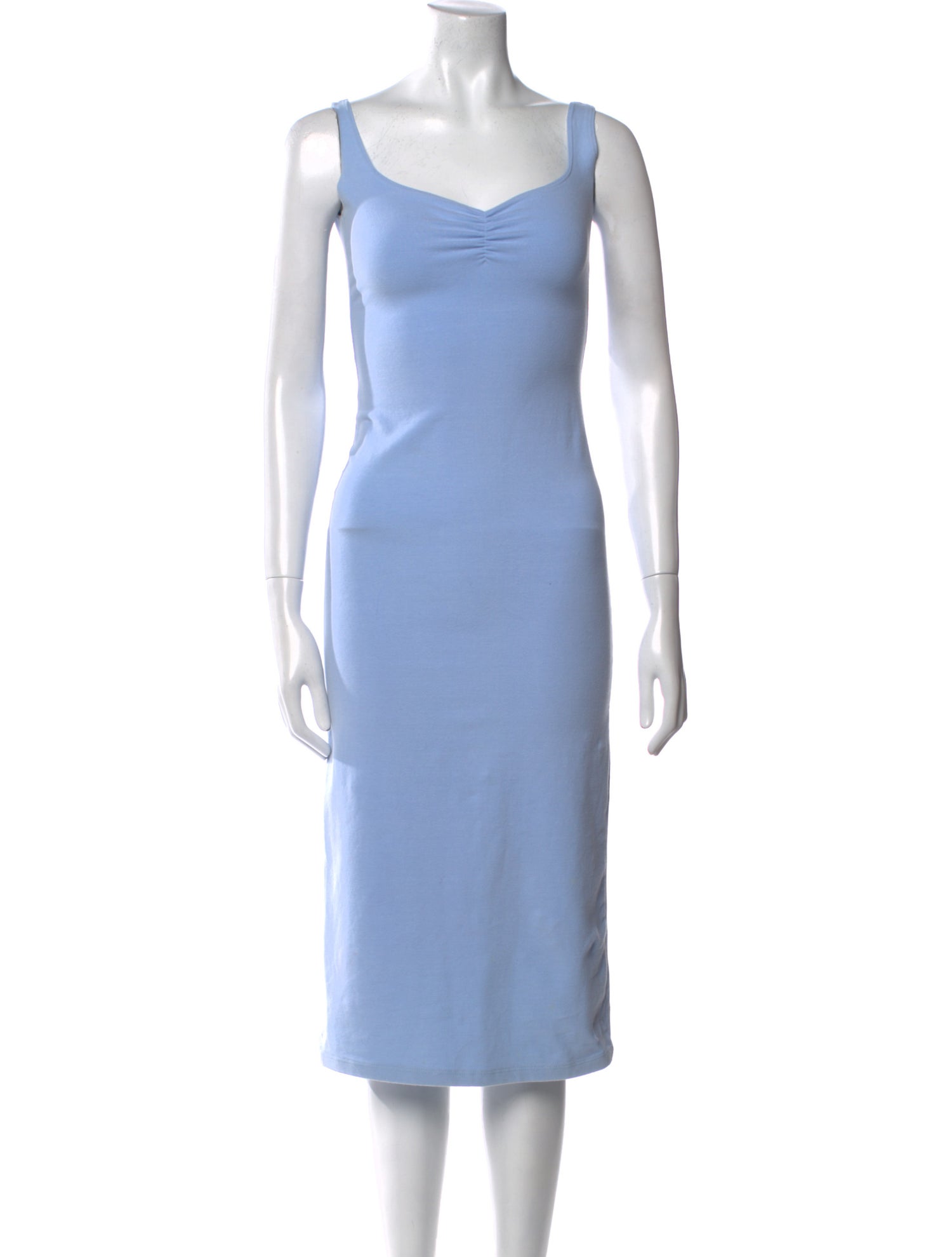Gil Rodriguez V-Neck Midi Length Dress