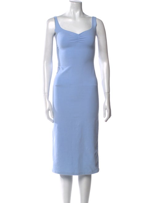 Gil Rodriguez V-Neck Midi Length Dress