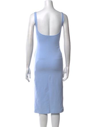 Gil Rodriguez V-Neck Midi Length Dress