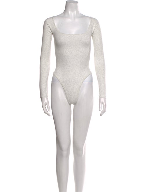 Gil Rodriguez Square Neckline Long Sleeve Bodysuit