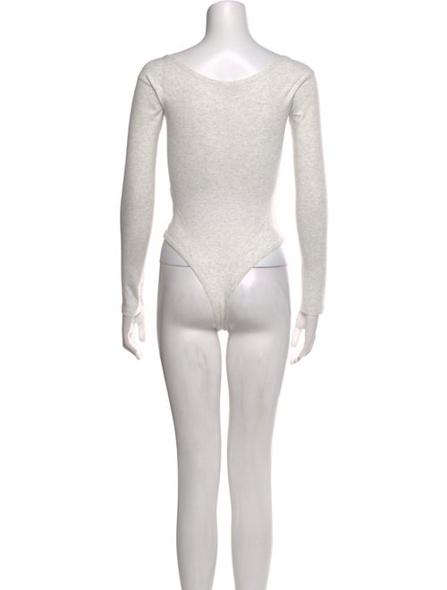 Gil Rodriguez Square Neckline Long Sleeve Bodysuit