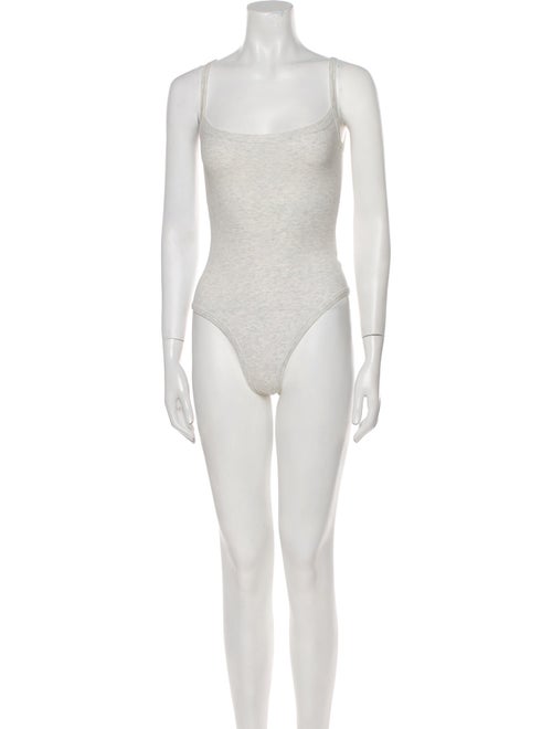 Gil Rodriguez Square Neckline Sleeveless Bodysuit
