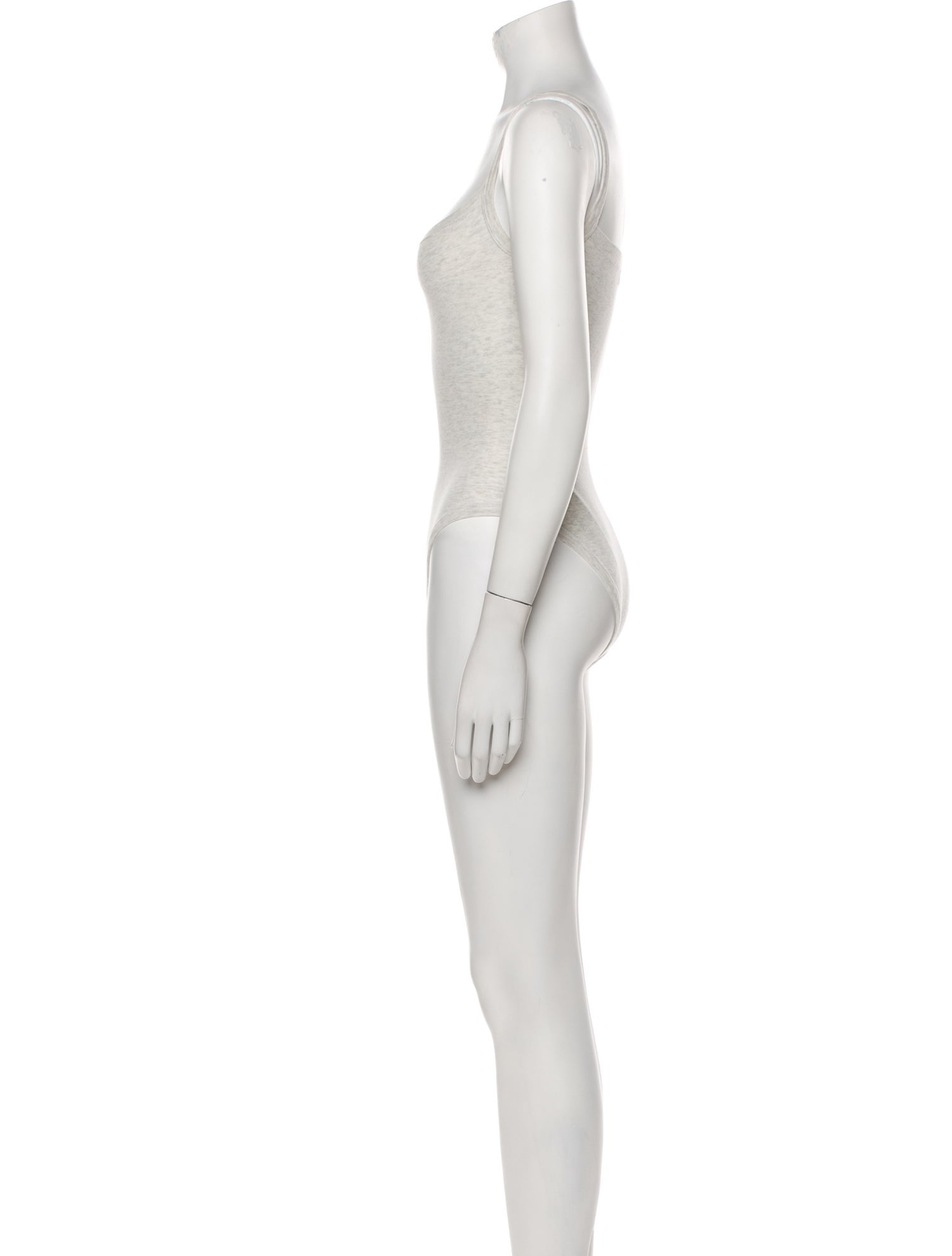 Gil Rodriguez Square Neckline Sleeveless Bodysuit