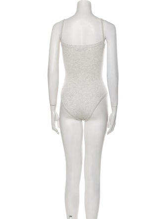 Gil Rodriguez Square Neckline Sleeveless Bodysuit