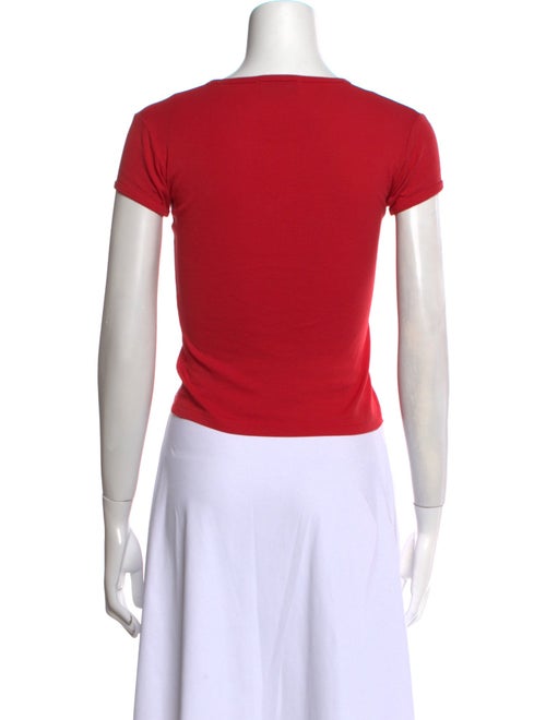 Gil Rodriguez Crew Neck Short Sleeve Crop Top