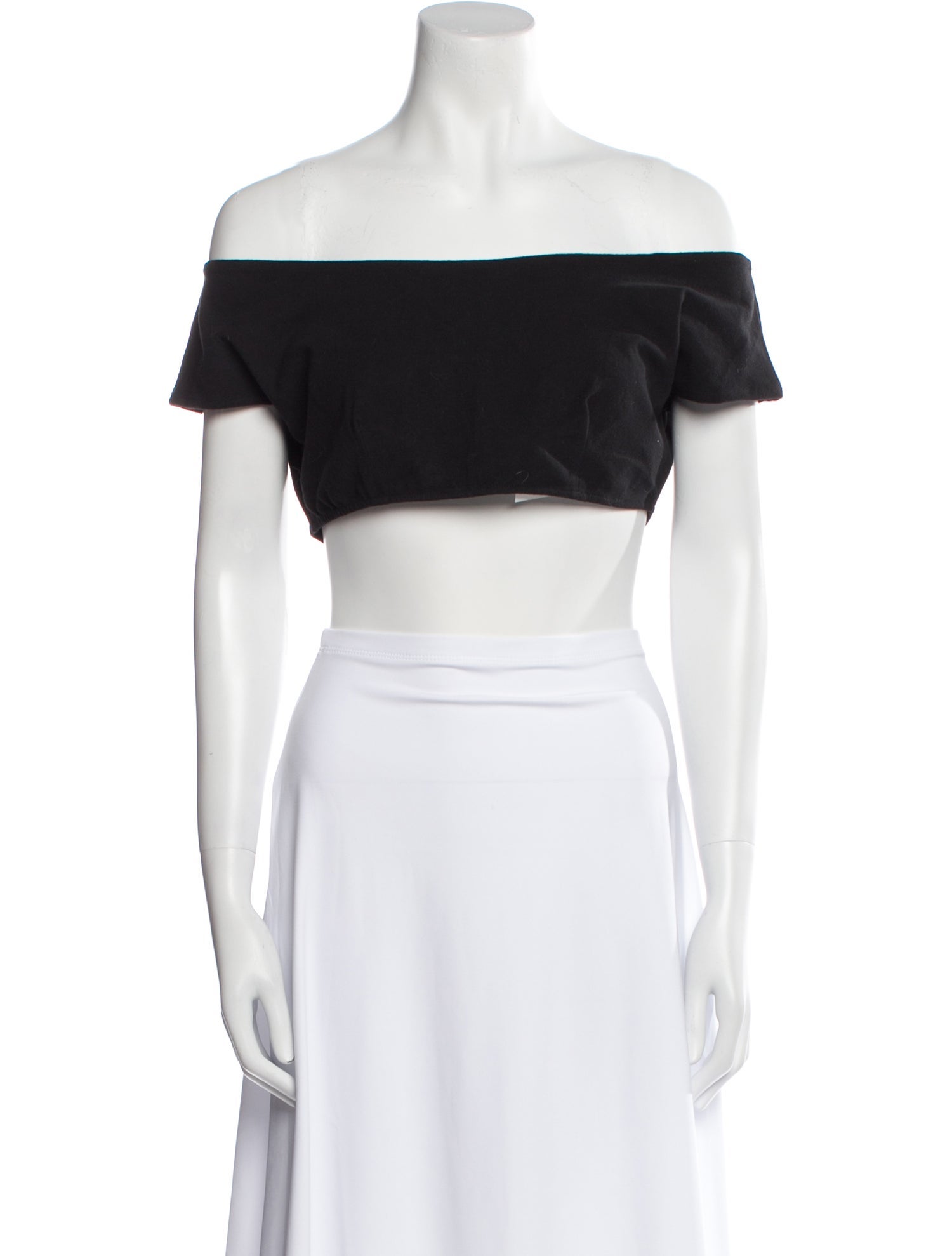 Gil Rodriguez Off-The-Shoulder Short Sleeve Crop Top w/ Tags