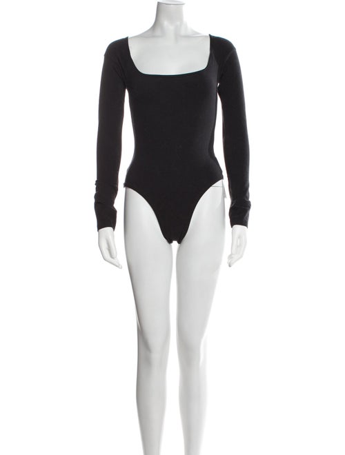 Gil Rodriguez Square Neckline Long Sleeve Bodysuit