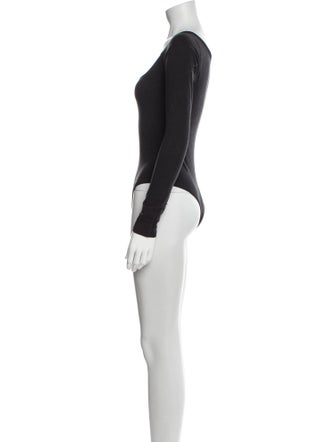 Gil Rodriguez Square Neckline Long Sleeve Bodysuit