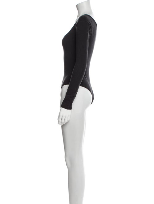 Gil Rodriguez Square Neckline Long Sleeve Bodysuit