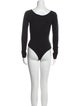 Gil Rodriguez Square Neckline Long Sleeve Bodysuit