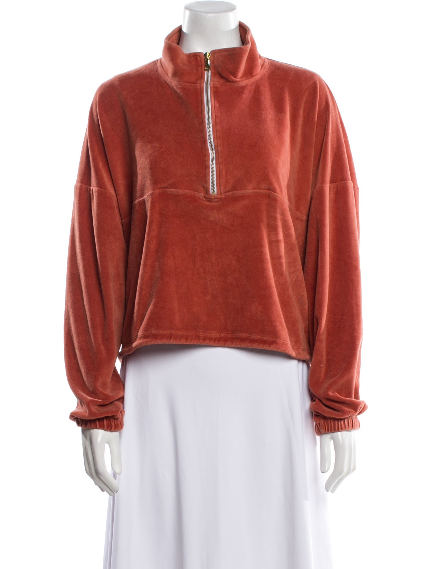 Gil Rodriguez Mock Neck Long Sleeve Sweatshirt