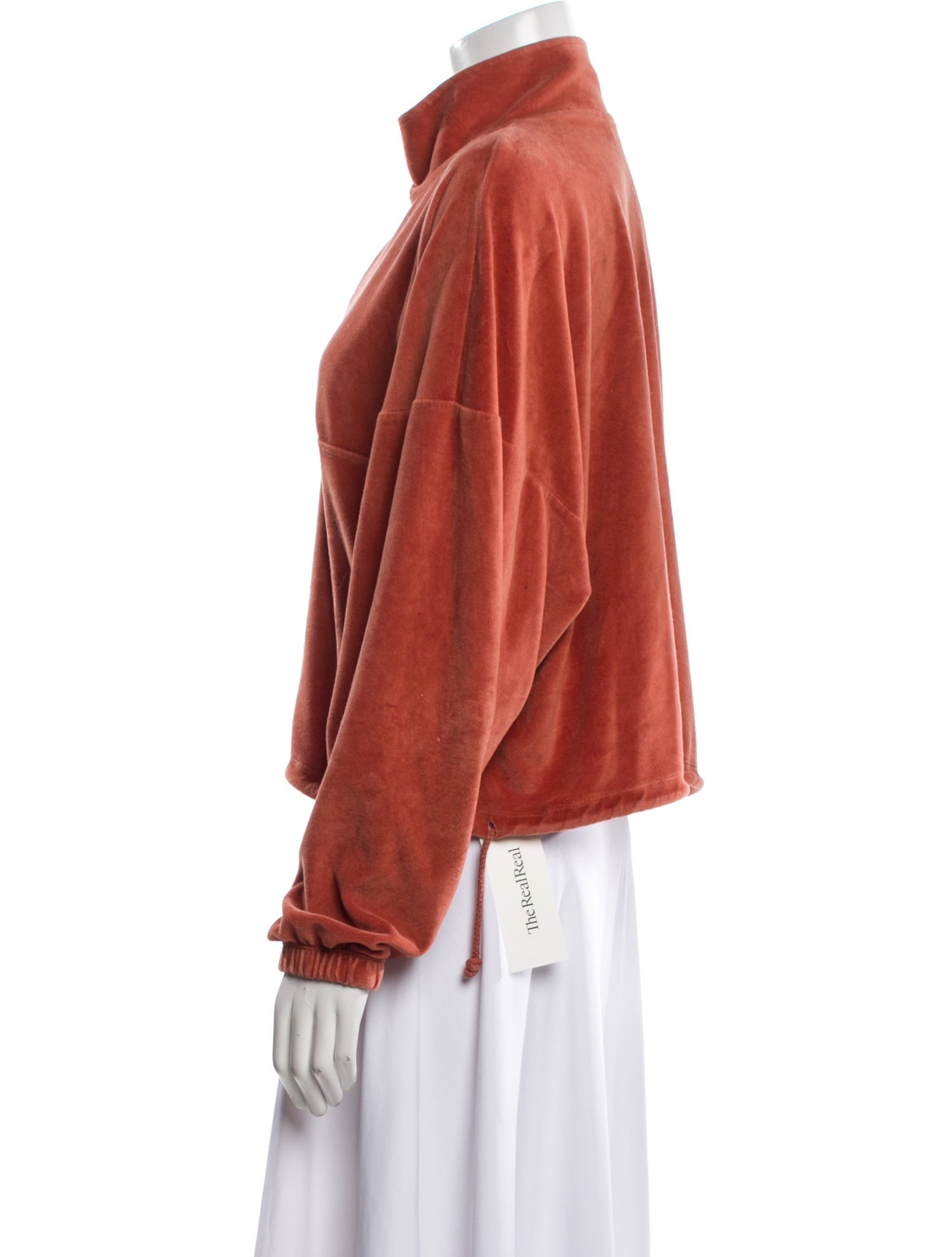 Gil Rodriguez Mock Neck Long Sleeve Sweatshirt