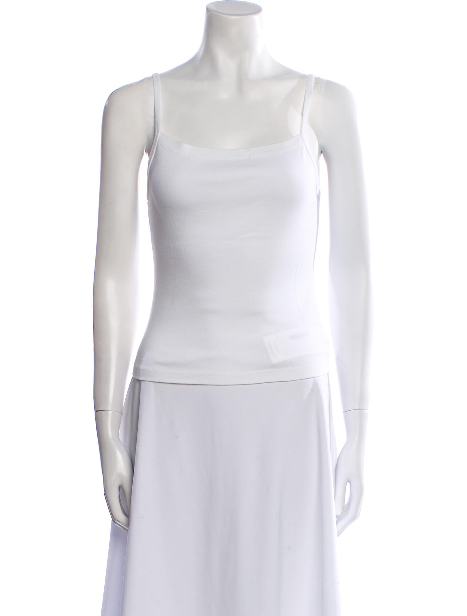 Gil Rodriguez Square Neckline Sleeveless Top