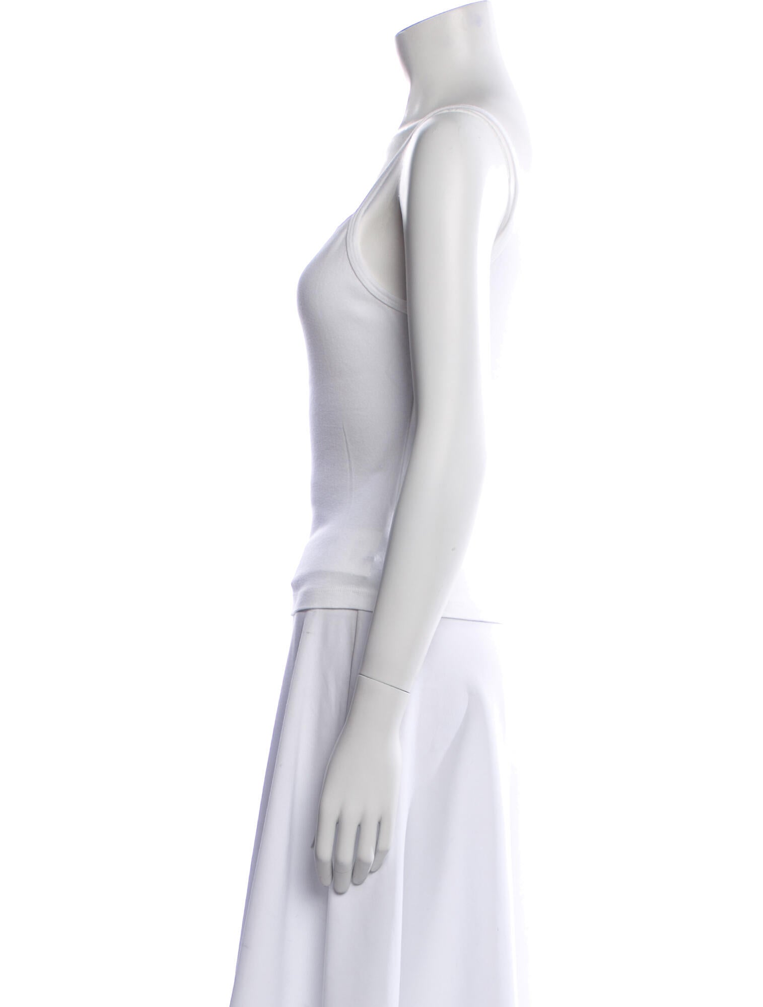 Gil Rodriguez Square Neckline Sleeveless Top