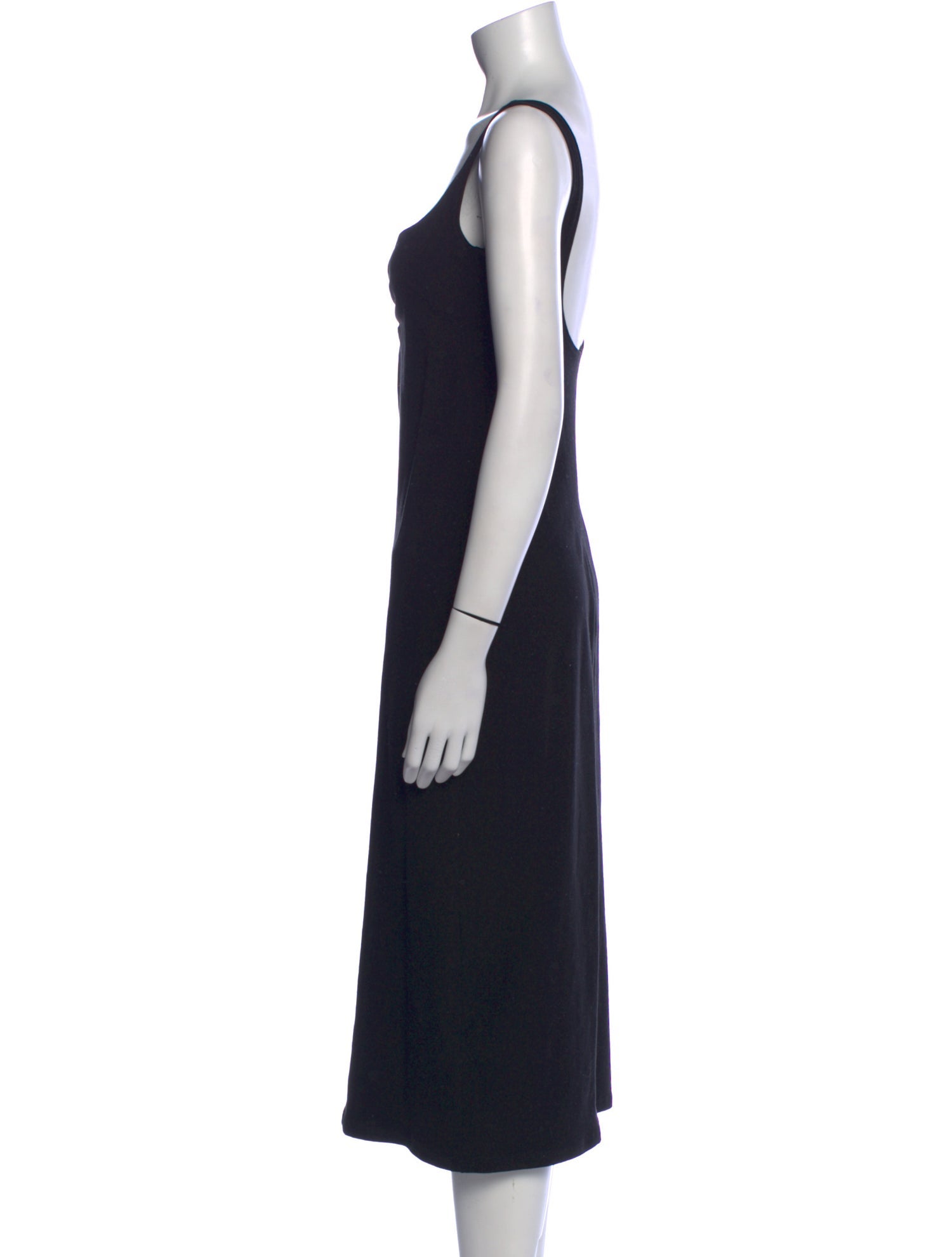 Gil Rodriguez Cowl Neck Midi Length Dress
