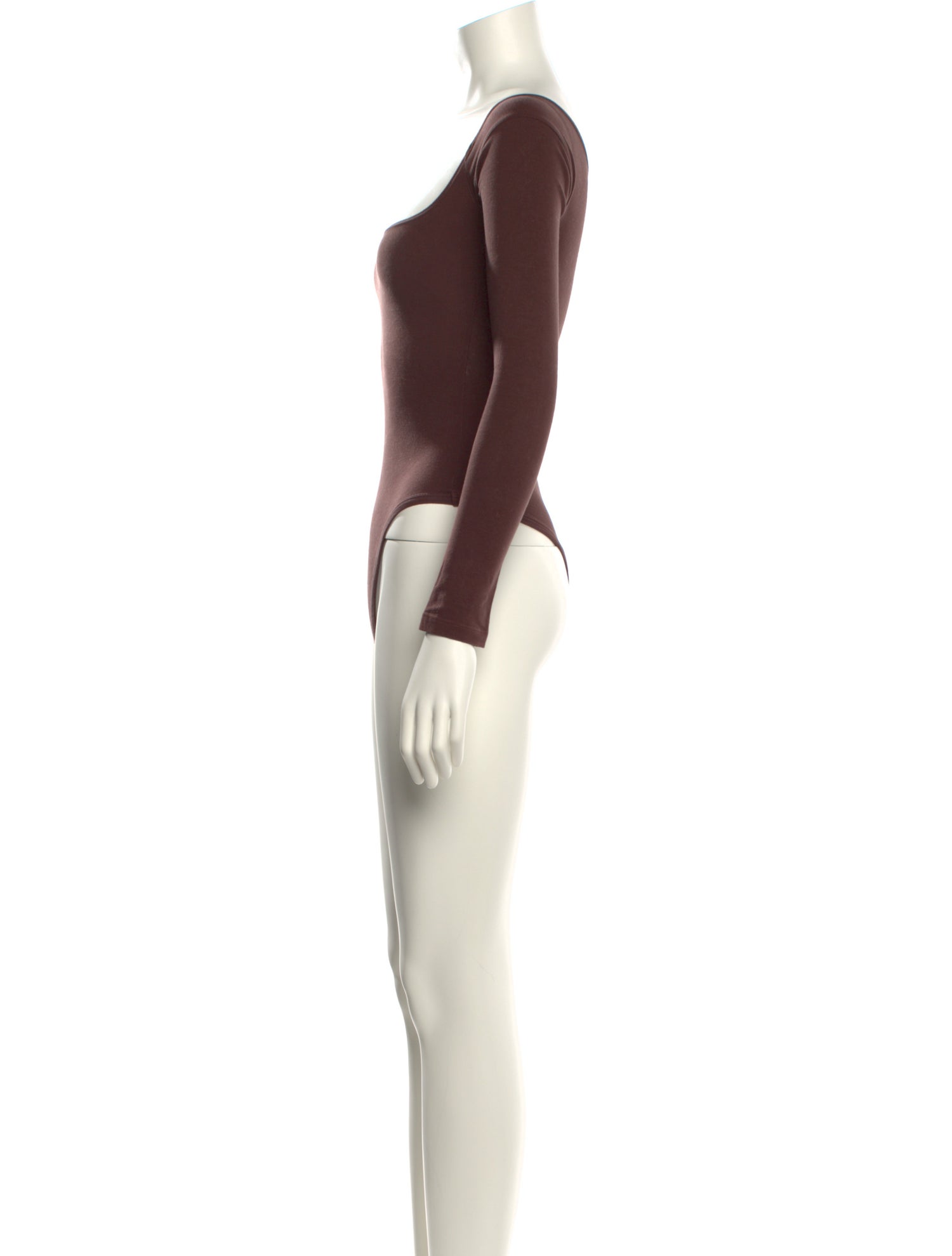 Gil Rodriguez Square Neckline Long Sleeve Bodysuit