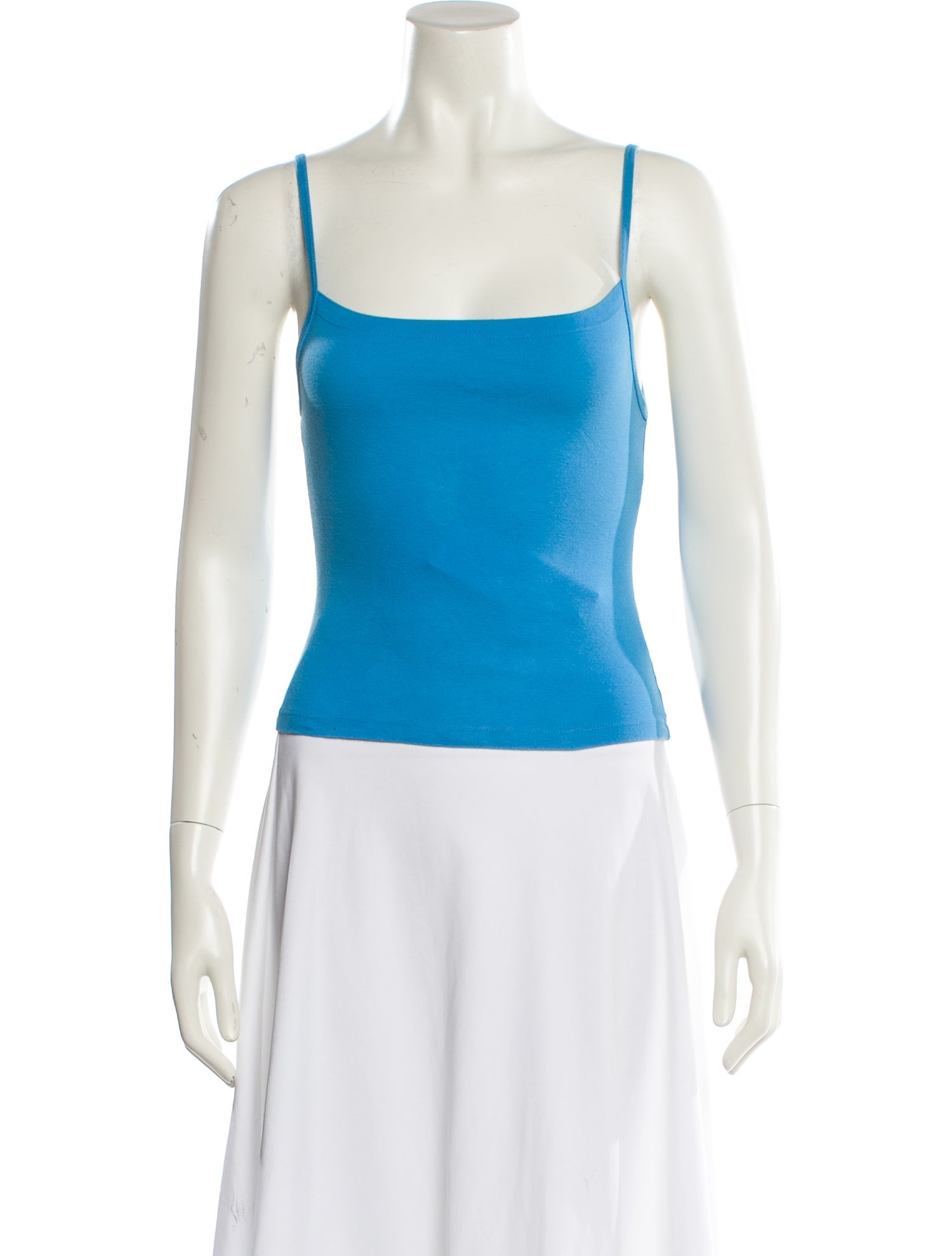 Gil Rodriguez Square Neckline Sleeveless Top