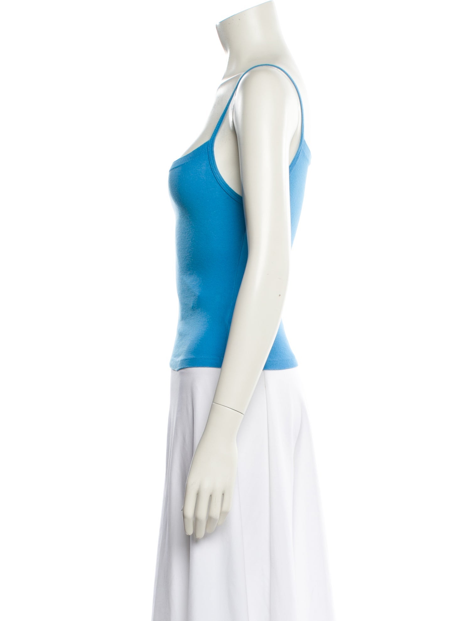 Gil Rodriguez Square Neckline Sleeveless Top