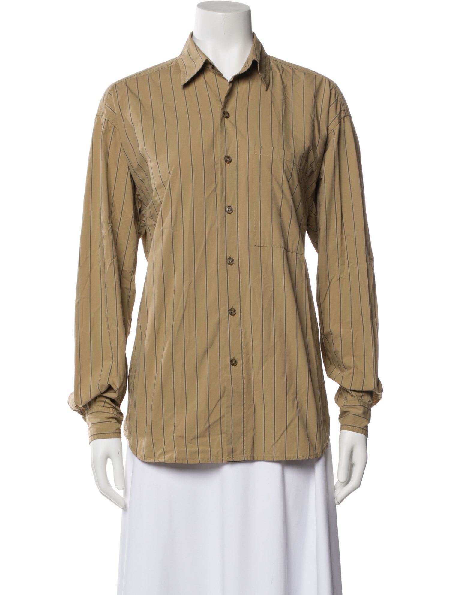 Gil Rodriguez Long Sleeve Button-Up Top