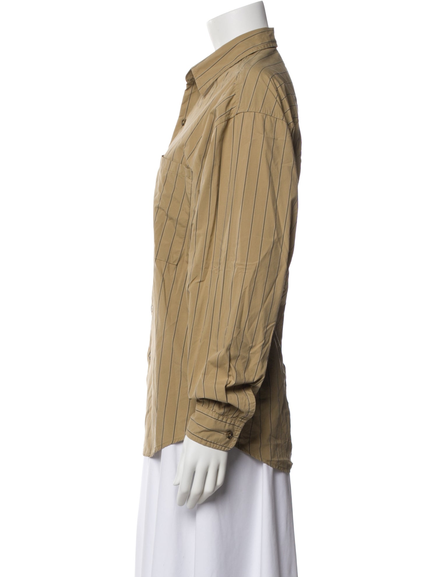 Gil Rodriguez Long Sleeve Button-Up Top