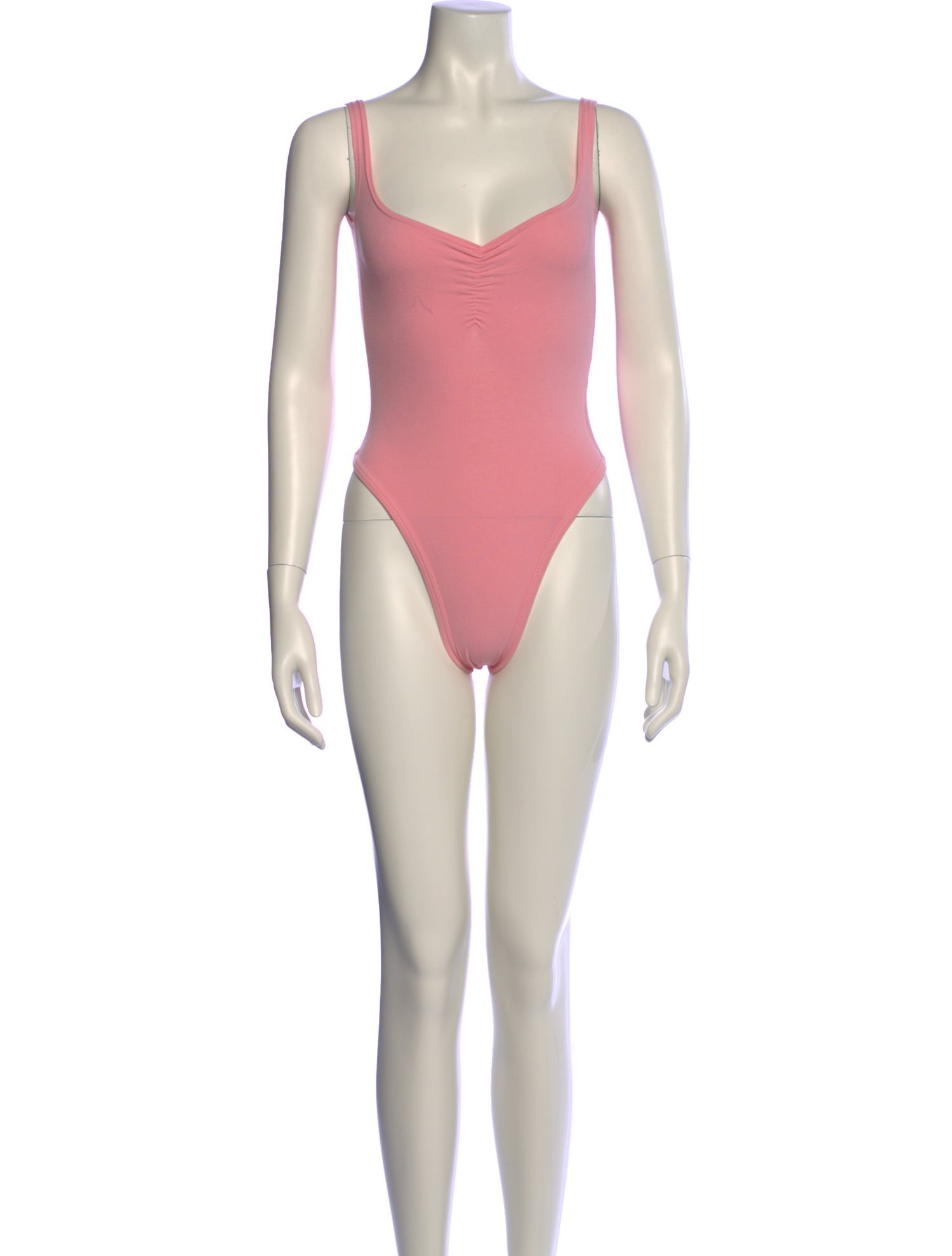 Gil Rodriguez Square Neckline Sleeveless Bodysuit