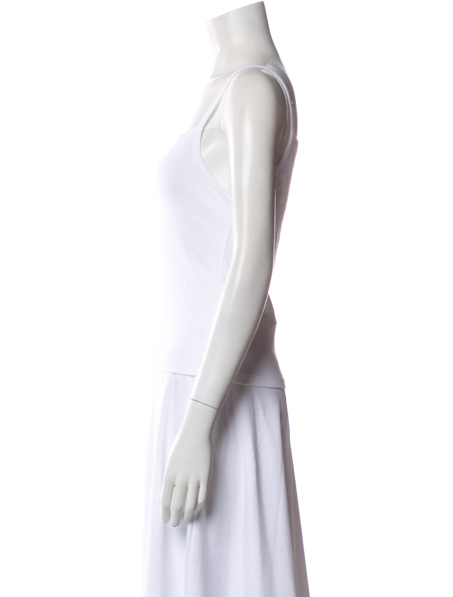 Gil Rodriguez Square Neckline Sleeveless Top