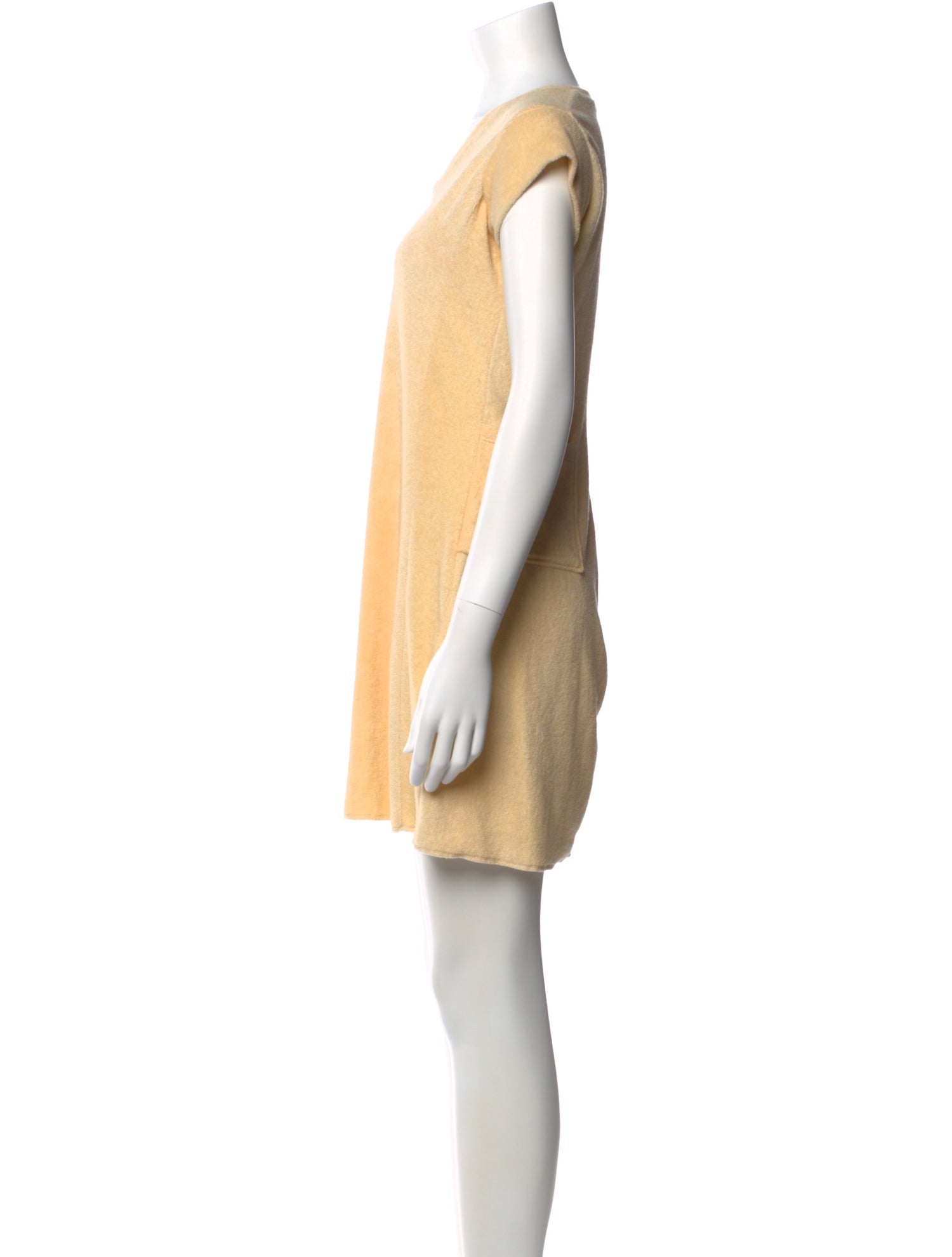 Gil Rodriguez Scoop Neck Mini Dress