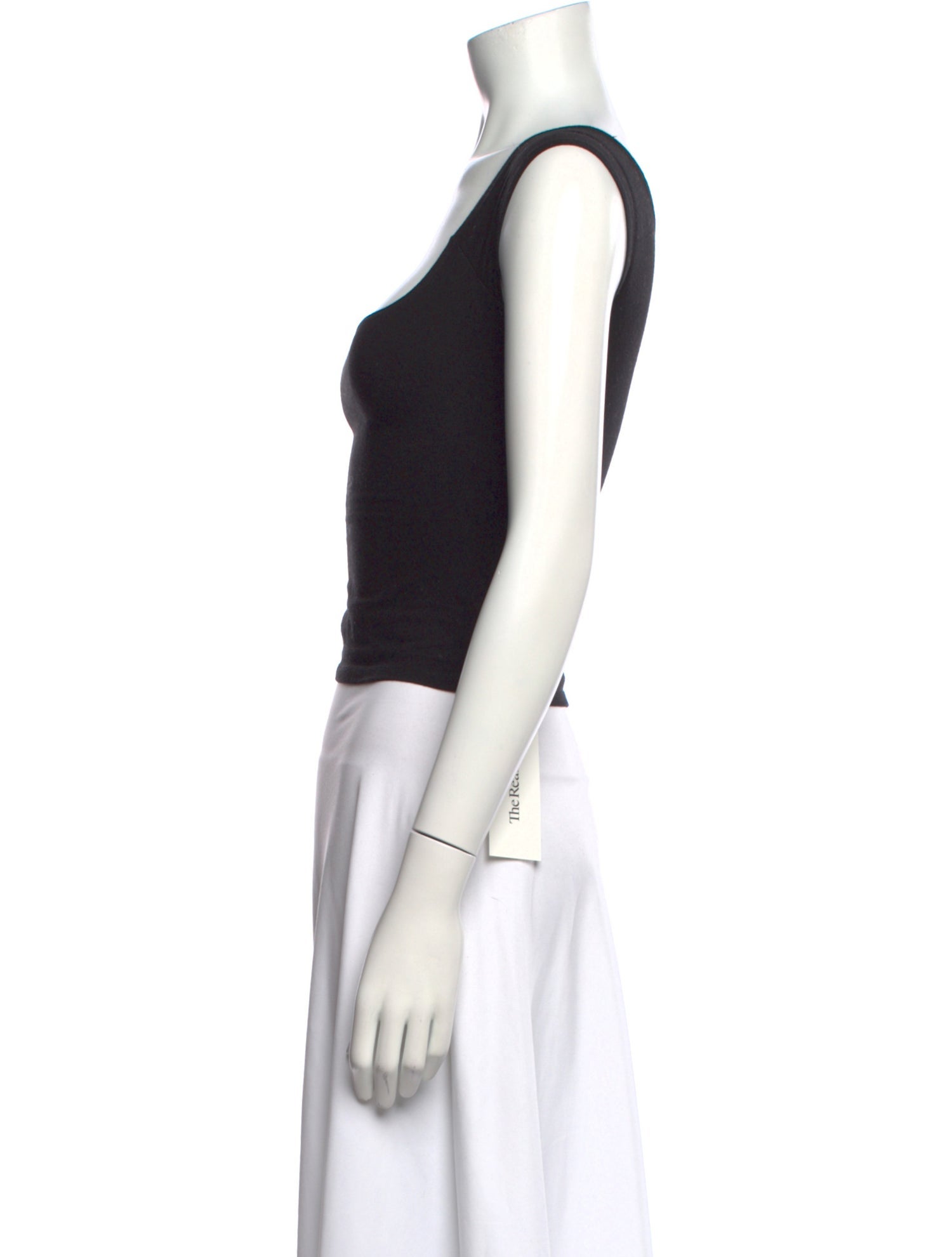 Gil Rodriguez Square Neckline Sleeveless Top