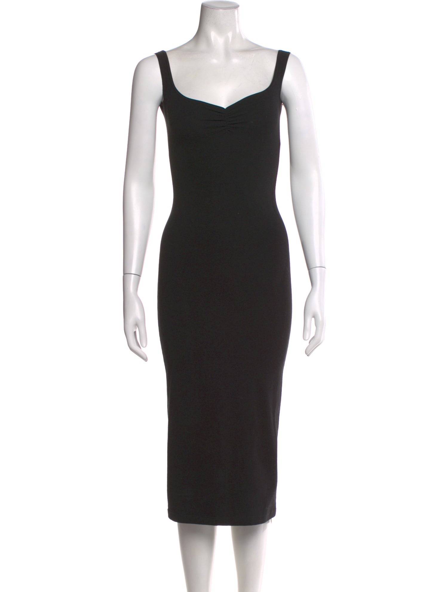 Gil Rodriguez Scoop Neck Midi Length Dress