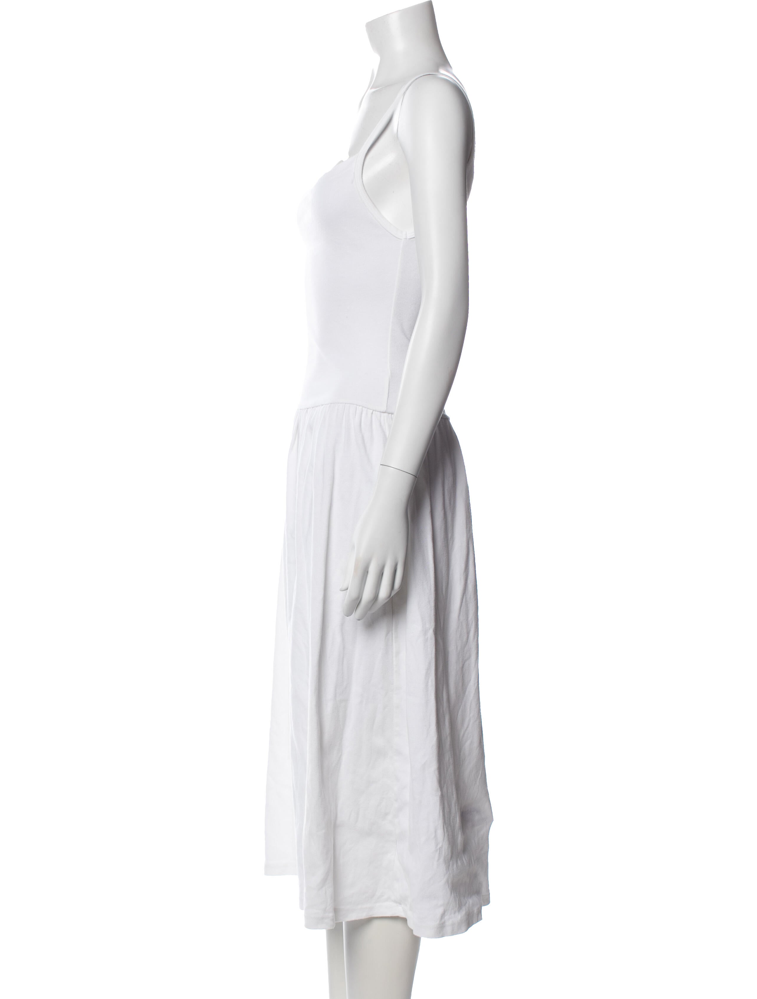 Gil Rodriguez Square Neckline Long Dress