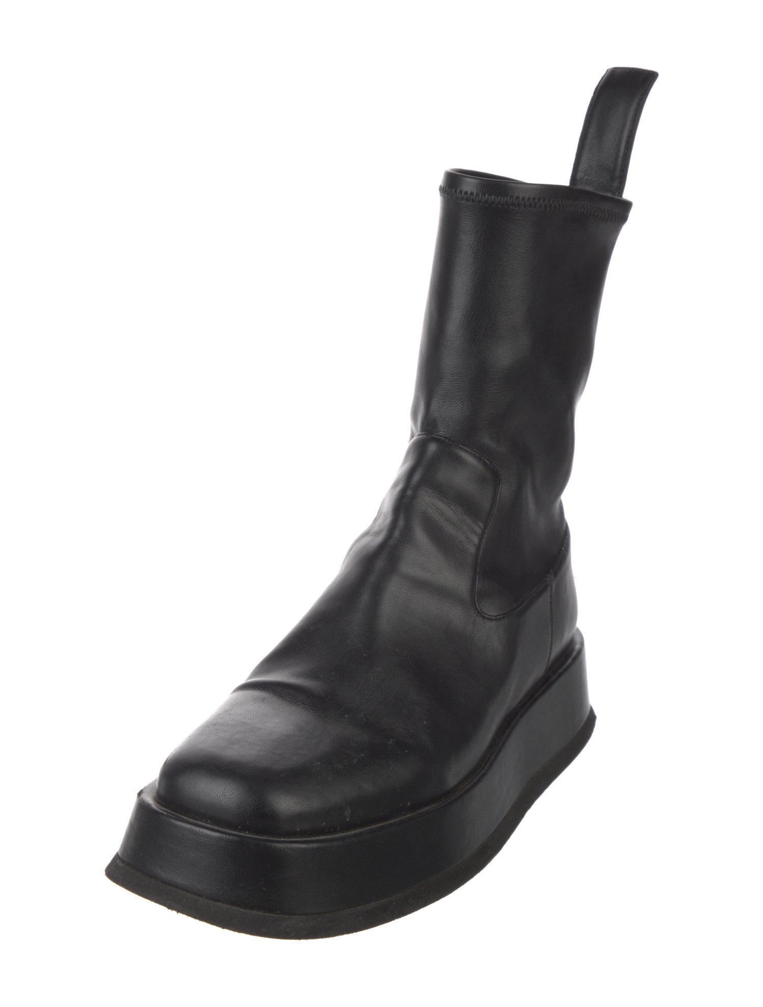 GIA/RHW Leather Sock Boots