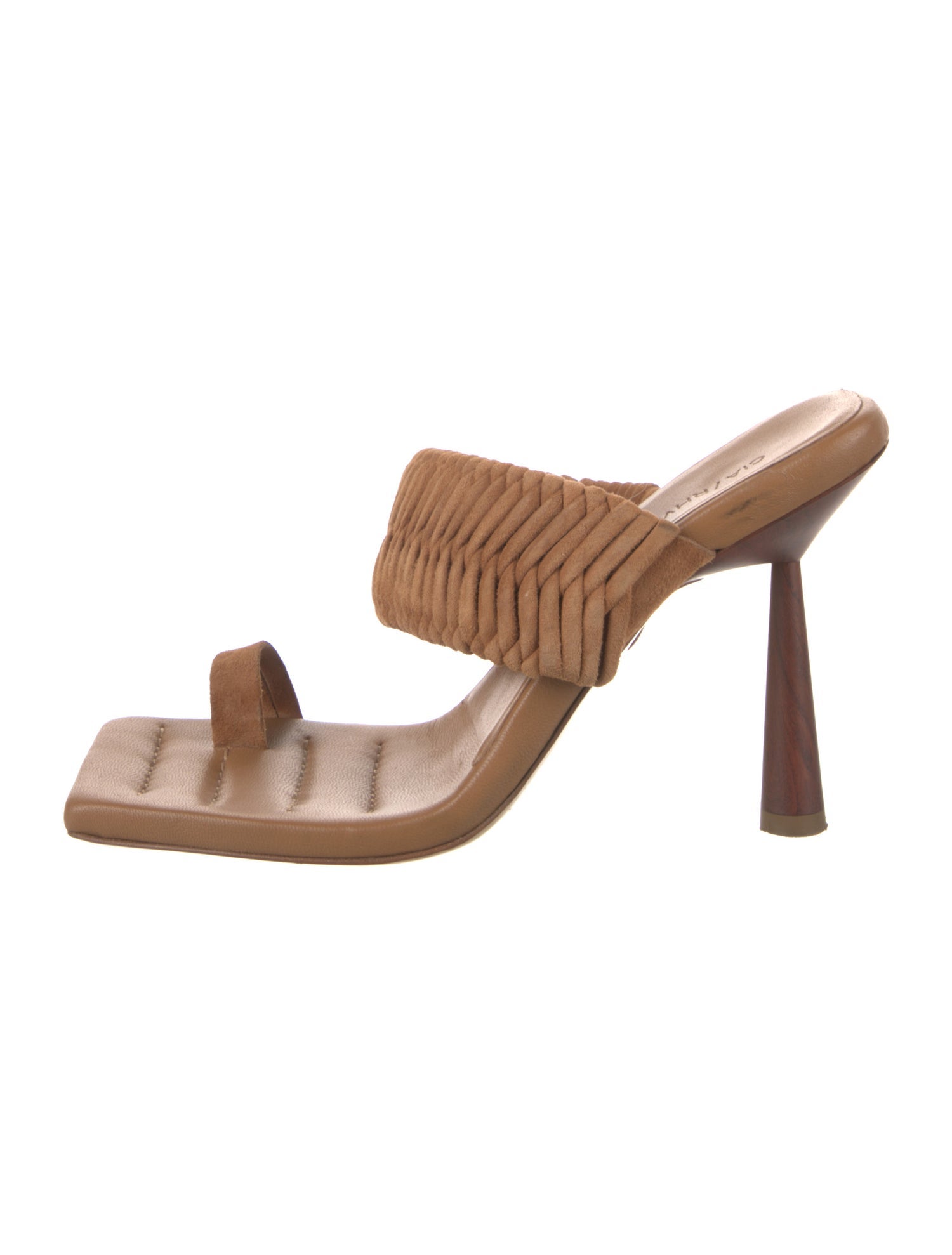 GIA/RHW Suede Braided Accents Slides