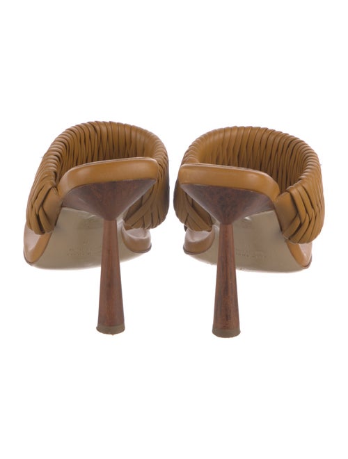 GIA/RHW Leather Braided Accents Slides