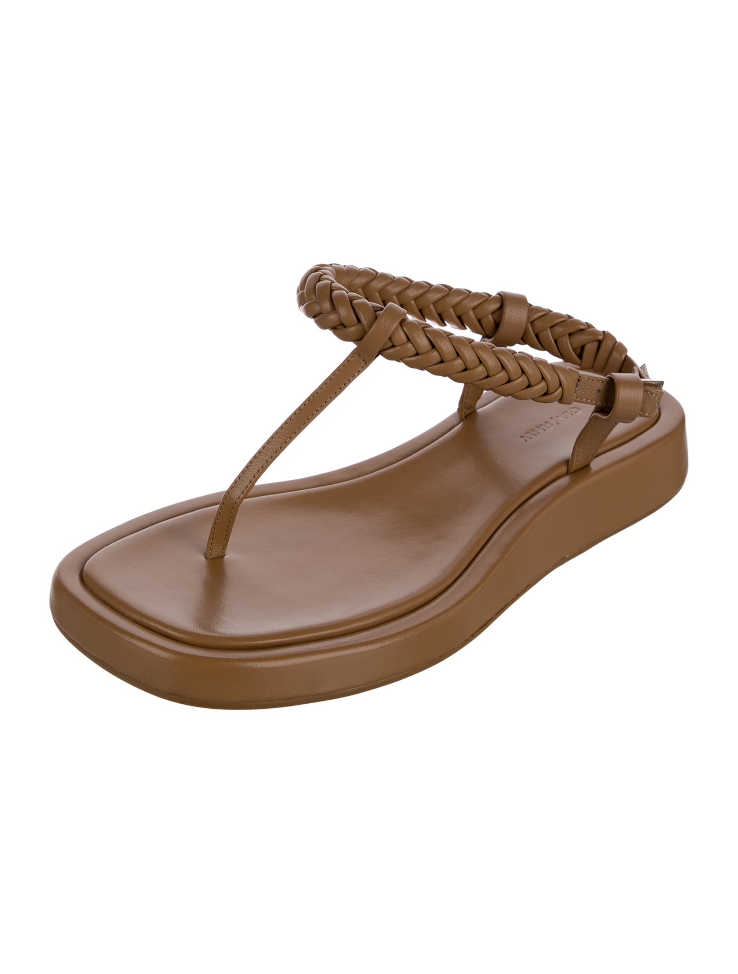 GIA/RHW Leather Slingback Sandals