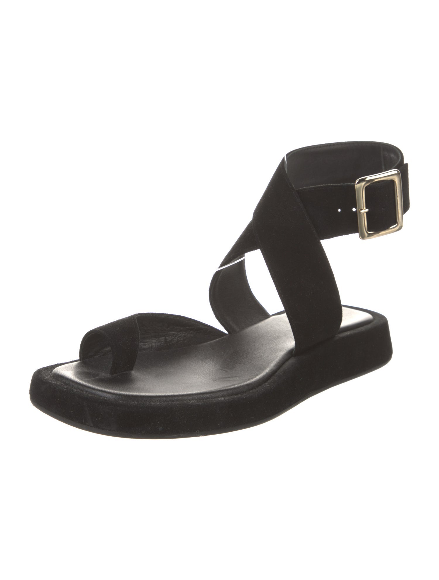 GIA/RHW Suede Gladiator Sandals