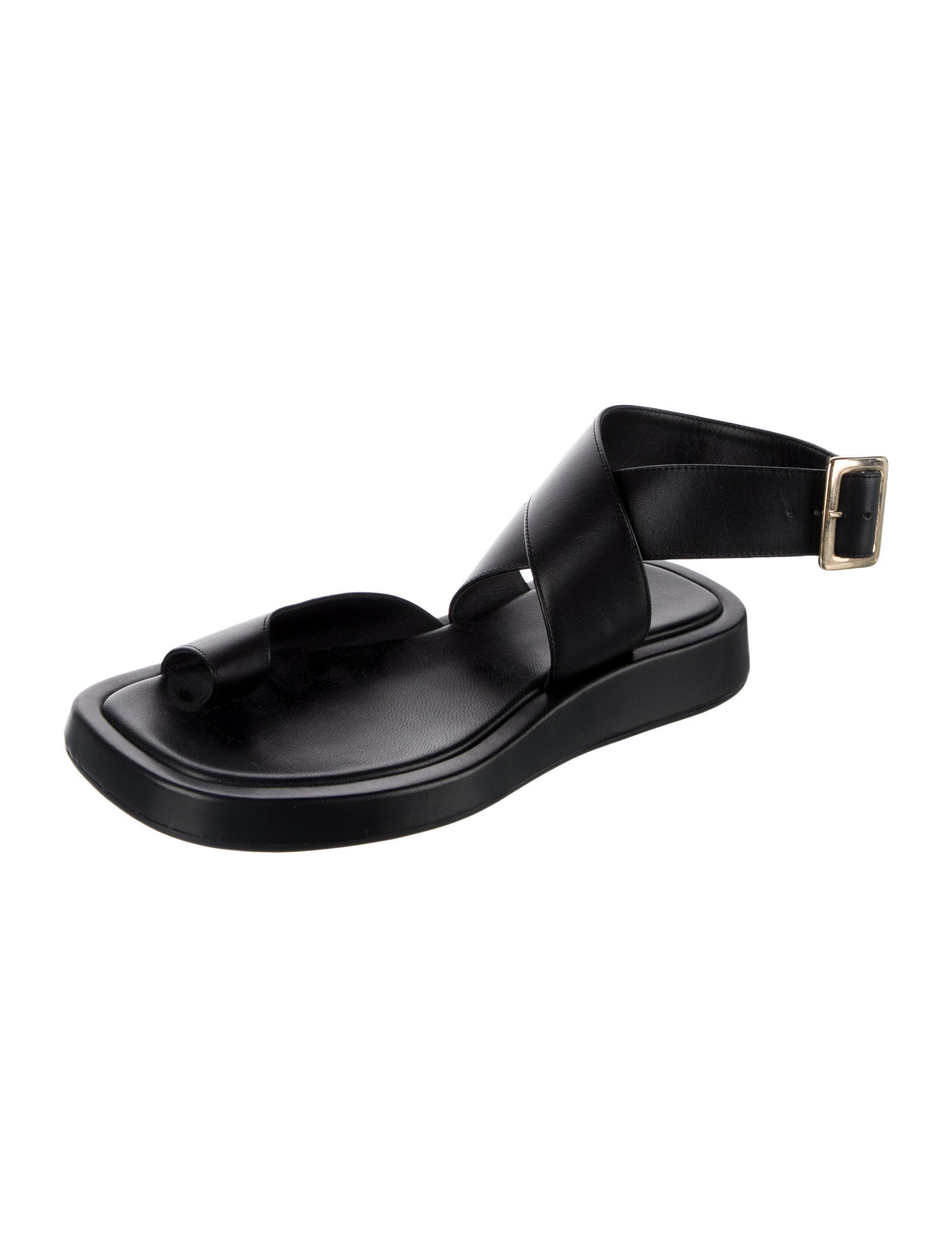 GIA/RHW Leather Slingback Sandals