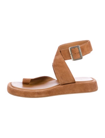 GIA/RHW Suede Gladiator Sandals