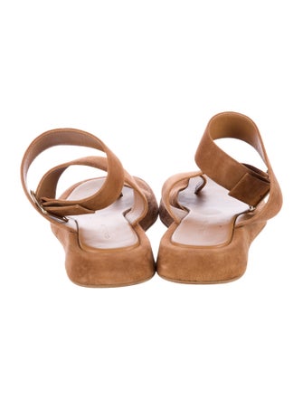 GIA/RHW Suede Gladiator Sandals