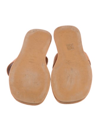 GIA/RHW Suede Gladiator Sandals