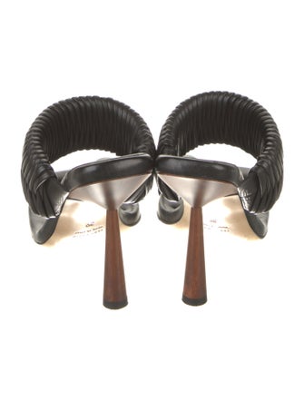 GIA/RHW Leather Braided Accents Slides