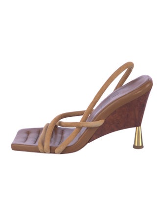 GIA/RHW Suede Slingback Sandals