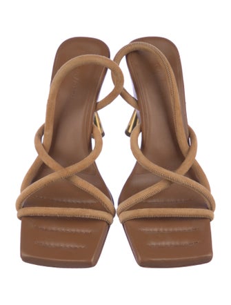 GIA/RHW Suede Slingback Sandals