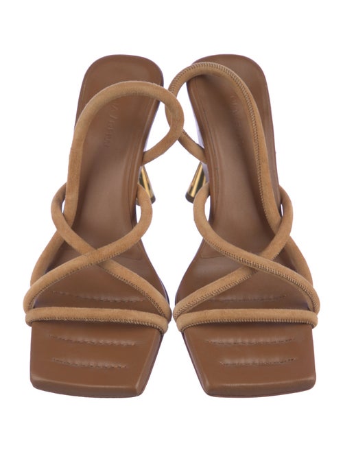 GIA/RHW Suede Slingback Sandals