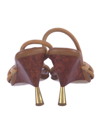 GIA/RHW Suede Slingback Sandals